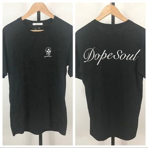 Dope Soul Wordmark and Skull Unisex T-Shirt